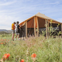 WhiteDuck Outdoors 18' Altimus Bell Tent | 4-Season Luxury Camping Tent
