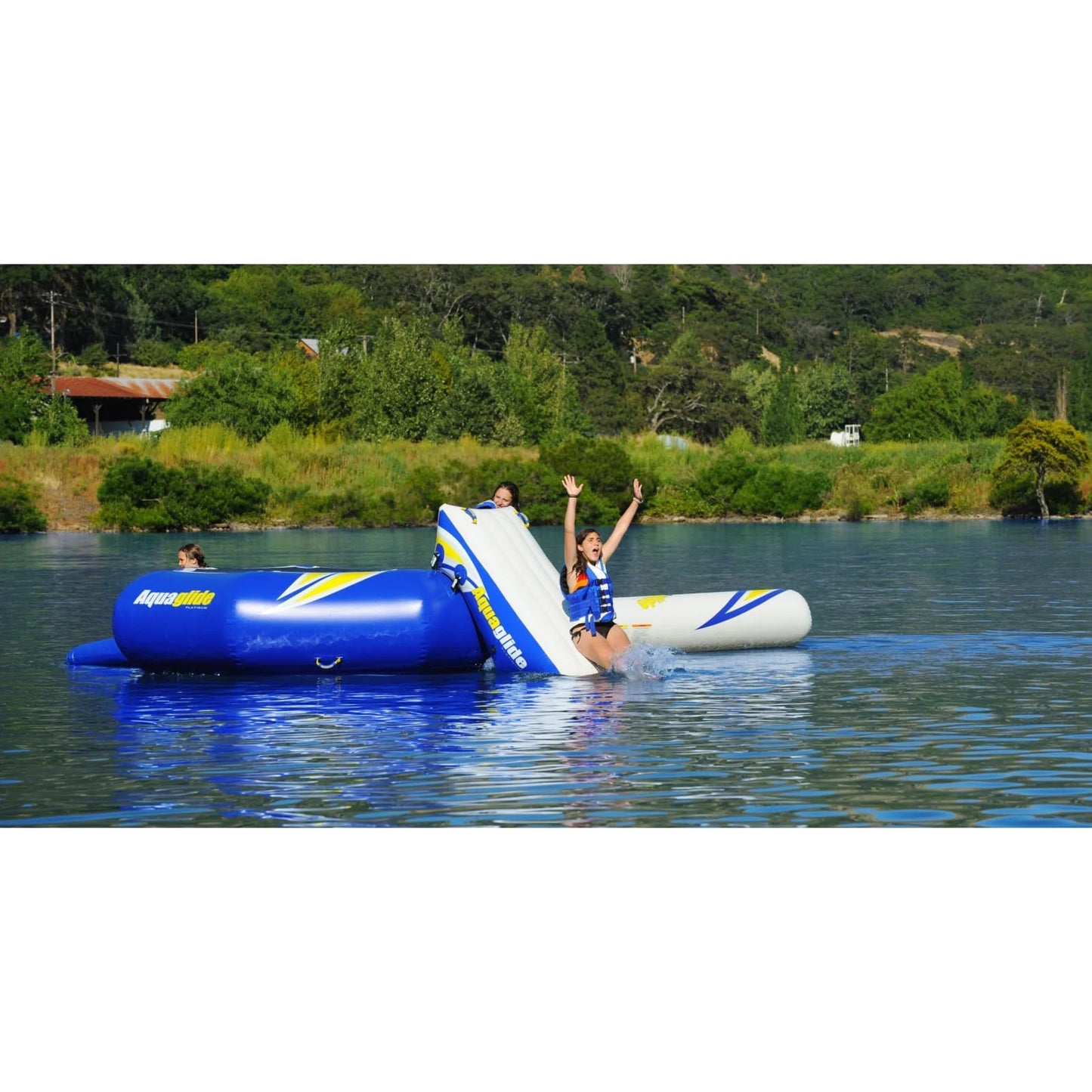 Aqauglide Rebound 20 - Inflatable Water Trampoline