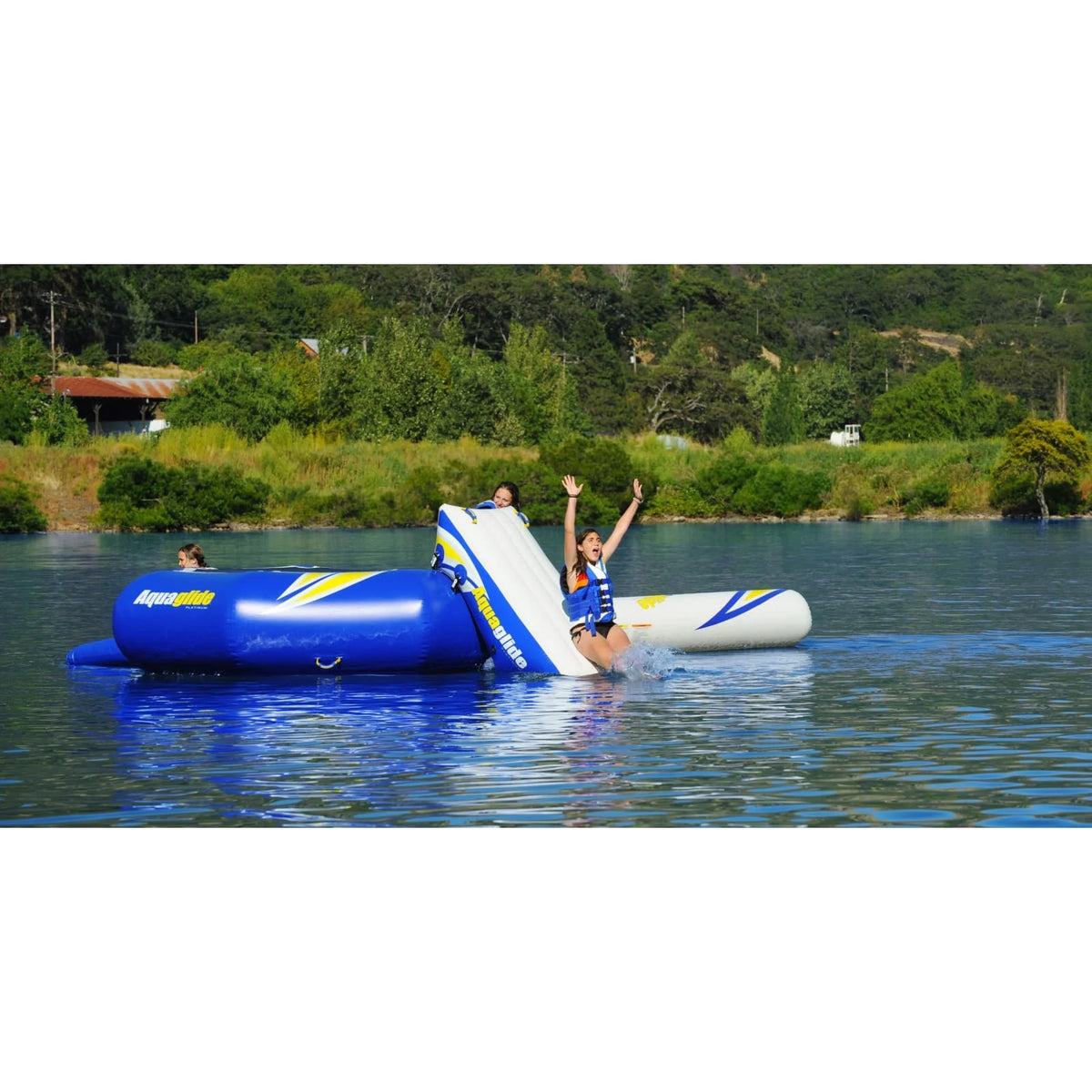 Aqauglide Rebound 20 - Inflatable Water Trampoline