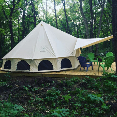 WhiteDuck Outdoors Awning for Bell Tents (Regatta & Avalon Compatible)