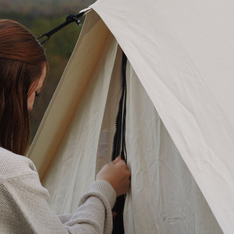 WhiteDuck Outdoors 13' Avalon Bell Tent | Luxury 4-Season Canvas Tent