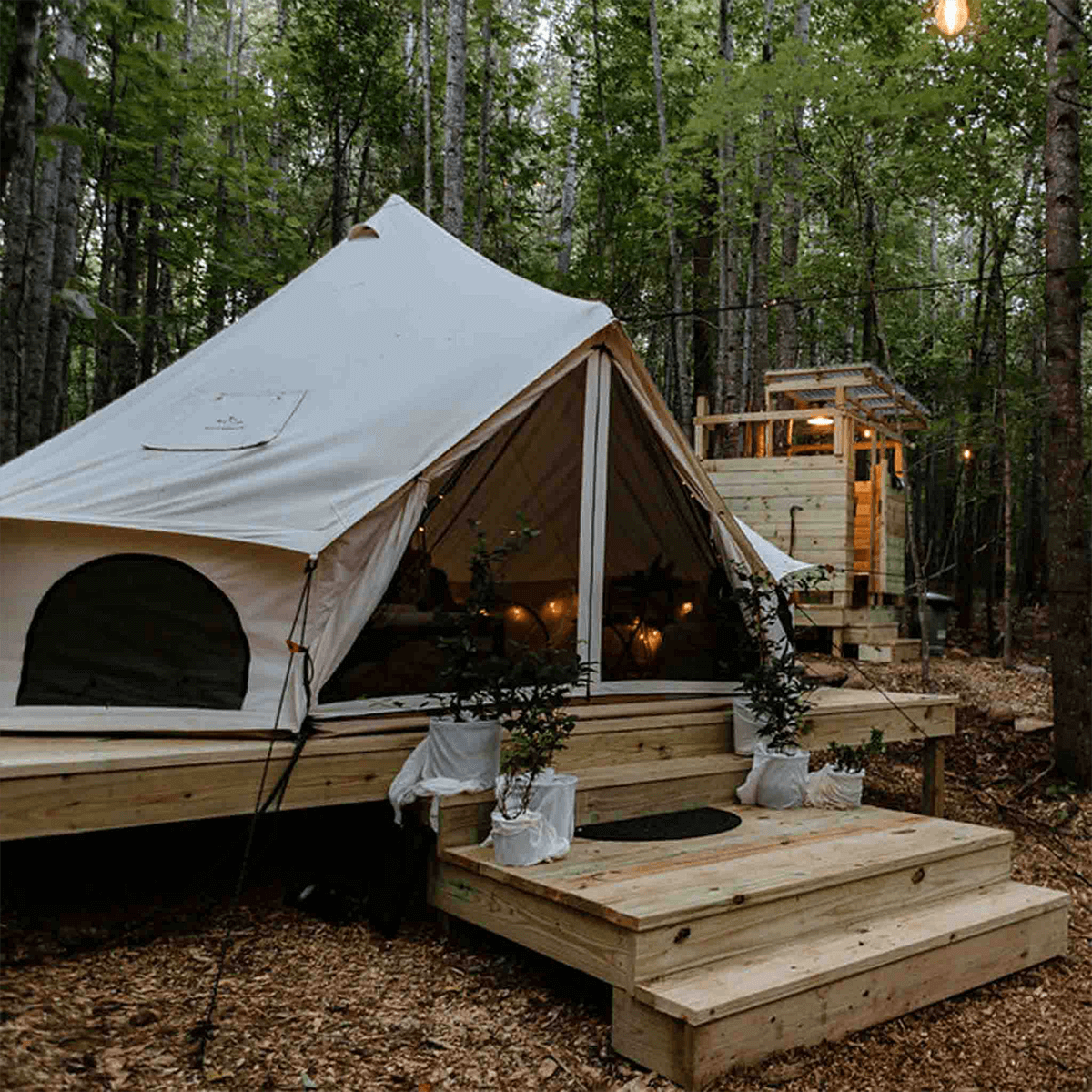 WhiteDuck Outdoors 16.5' Avalon Bell Tent | Premium 4-Season Glamping Tent