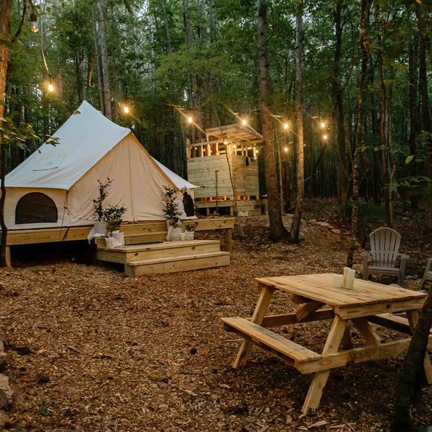 WhiteDuck Outdoors 16.5' Avalon Bell Tent | Premium 4-Season Glamping Tent