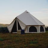 WhiteDuck Outdoors 13' Avalon Bell Tent | Luxury 4-Season Canvas Tent