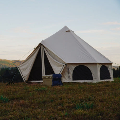 WhiteDuck Outdoors 13' Avalon Bell Tent | Luxury 4-Season Canvas Tent