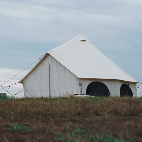 WhiteDuck Outdoors 13' Avalon Bell Tent | Luxury 4-Season Canvas Tent