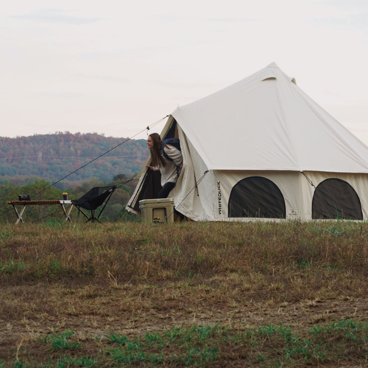 WhiteDuck Outdoors 16.5' Avalon Bell Tent | Premium 4-Season Glamping Tent