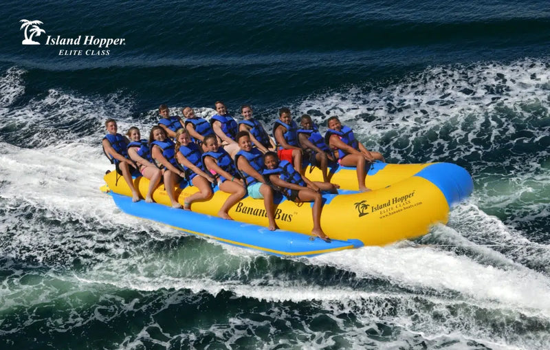 Island Hopper Banana Bus 14 Person Elite Class Towable Tube