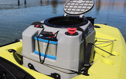 Bixpy PP-77-LW - 6V Live Well and Bait Tank Battery – Ultra-Light, Waterproof, Long-Lasting Power