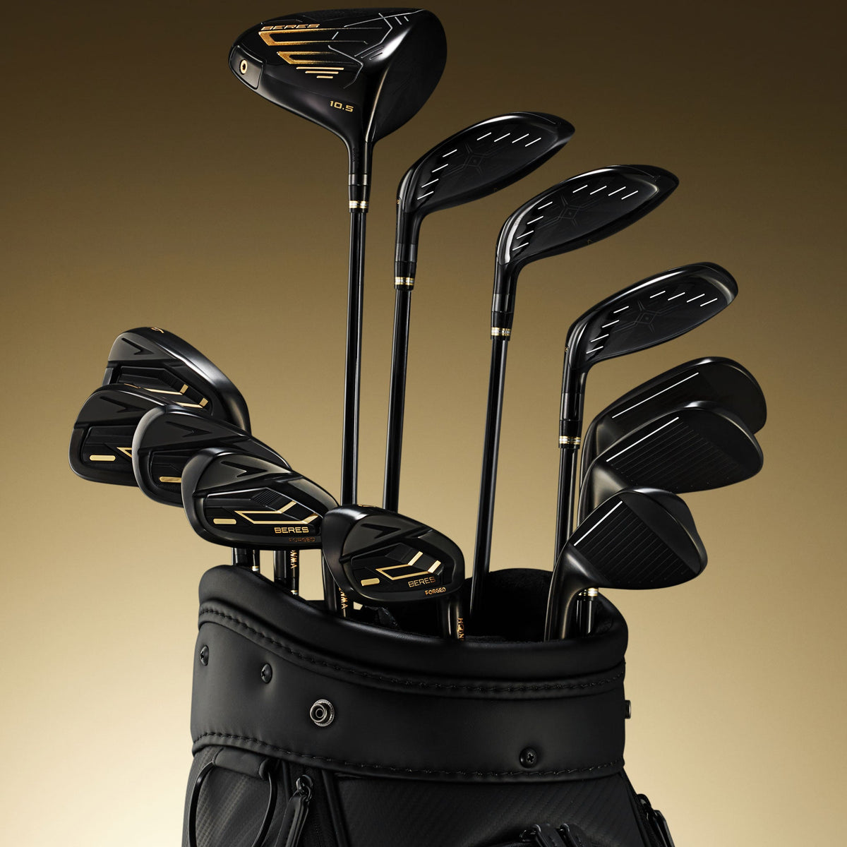 HONMA BERES 09 Black Package Set — Limited Edition