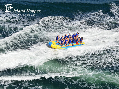 Island Hopper Banana Taxi 12 Person Elite Class Towable Tube