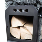 Cozy Heat O Floor Mount Wood-Burning Sauna Stove With Sauna Stones [COZY O-TW]