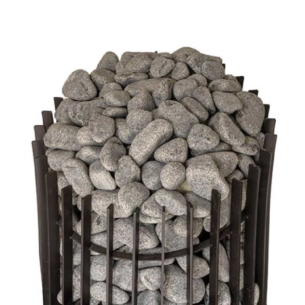 Cozy Heat SW Thru-Wall Wood Burning Sauna Stove with Sauna Stones [COZY SW-TW]