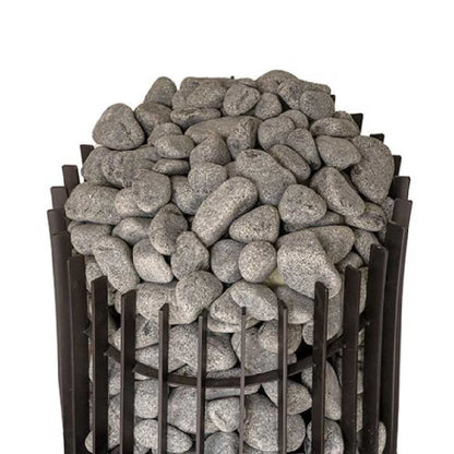Cozy Heat SW Thru-Wall Wood Burning Sauna Stove with Sauna Stones [COZY SW-TW]