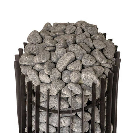 Cozy Heat SW Thru-Wall Wood Burning Sauna Stove with Sauna Stones [COZY SW-TW]