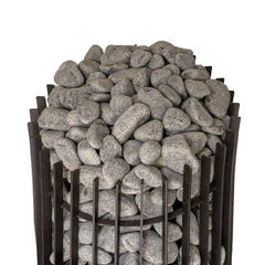 Cozy Heat SW Thru-Wall Wood Burning Sauna Stove with Sauna Stones [COZY SW-TW]