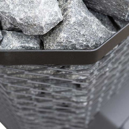 Cozy Heat Wood‑Burning Floor Mount Sauna Stove with Chimney Kit & Sauna Stones – Stainless Steel, 12KW / 18KW