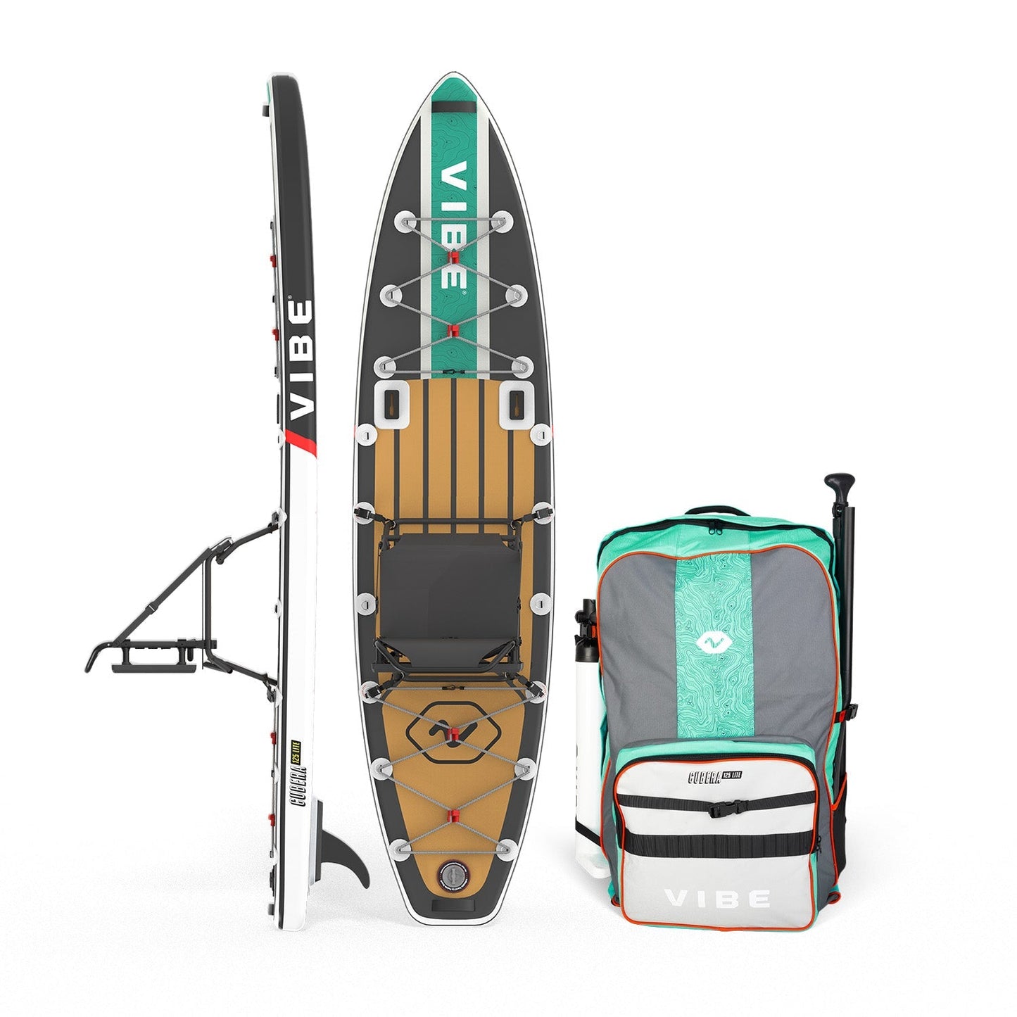 Vibe Kayaks Cubera 125 Lite Inflatable Stand-Up Paddleboard