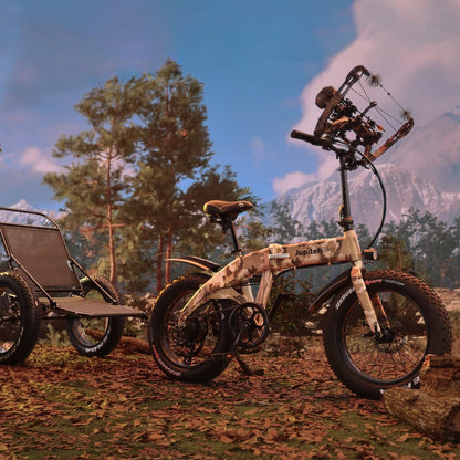 JupiterBike Defiant Fat Tire Folding Electric Bike