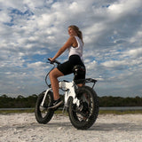 Fat tire electric bike for sand and snow