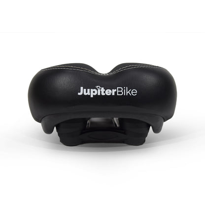 JupiterBike Mesh Top Leather Dual Spring Seat / Saddle