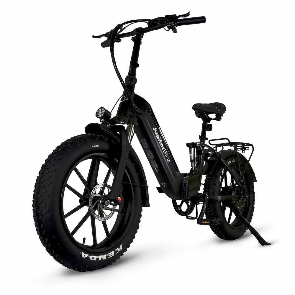 JupiterBike Defiant ST fat tire folding electric bike