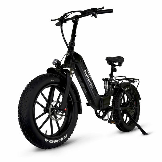 JupiterBike Defiant ST fat tire folding electric bike