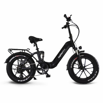 Low step-over electric fat tire bike
