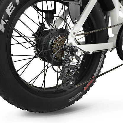 JupiterBike Defiant ST Fat Tire Folding Electric Bike