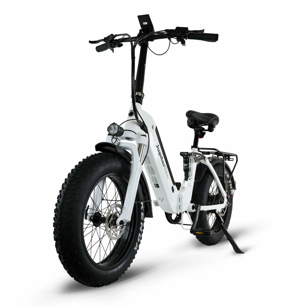 Full suspension folding fat tire eBike