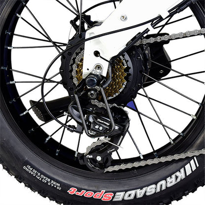 JupiterBike Defiant Fat Tire Folding Electric Bike