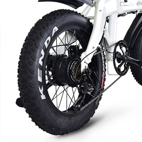 JupiterBike Defiant Fat Tire Folding Electric Bike