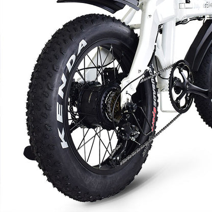 JupiterBike Defiant Fat Tire Folding Electric Bike