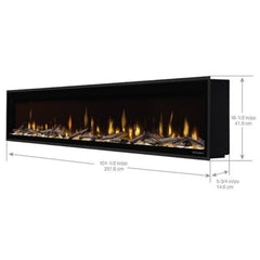 Dimplex Ignite Evolve 50" Premium Built-In Linear Electric Fireplace with Trim Kit [500002573]