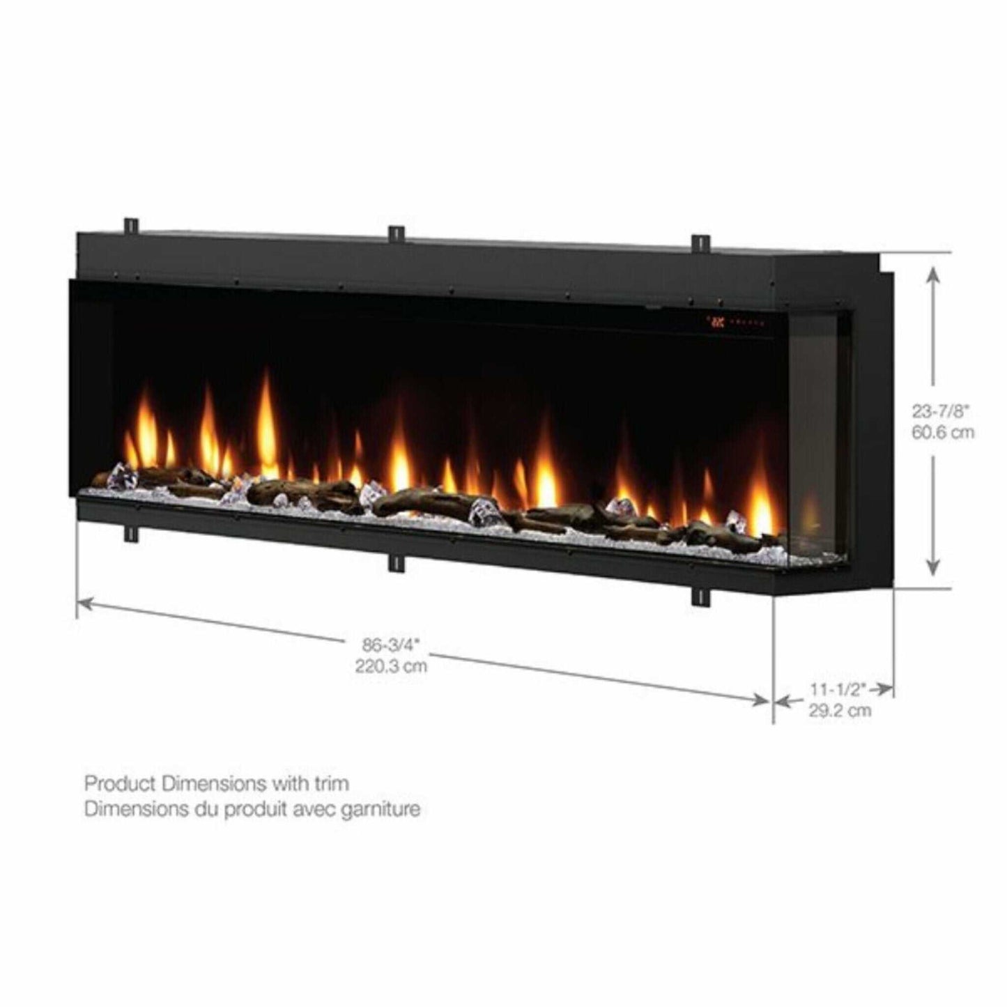 Dimplex IgniteXL Bold 88" Linear Electric Fireplace [XLF8817-XD]