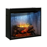 Dimplex Revillusion Built-In Electric Firebox With Weathered Concrete Liner & Plug Kit [RBF30/42WC-FG]