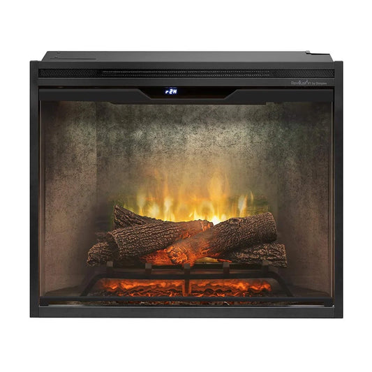 Dimplex Revillusion Built-In Electric Firebox With Weathered Concrete Liner & Plug Kit [RBF30/42WC-FG]