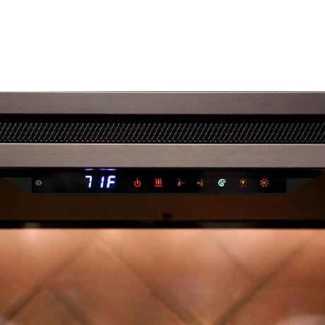Dimplex Revillusion Built-In Electric Firebox With Weathered Concrete Liner & Plug Kit [RBF30/42WC-FG]