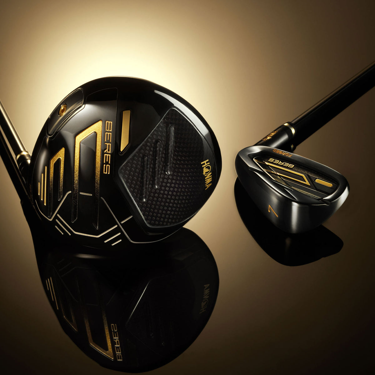 HONMA BERES 09 Black Package Set — Limited Edition