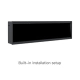 Dynasty Allegro 68" Smart Linear Electric Fireplace With Remote Control [DY-BFM68]