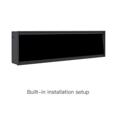 Dynasty Allegro 68" Smart Linear Electric Fireplace With Remote Control [DY-BFM68]
