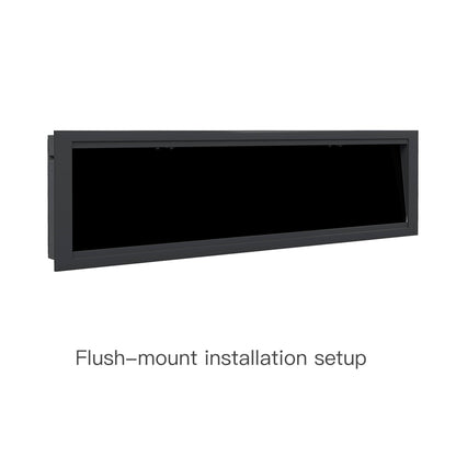 Dynasty Allegro 68" Smart Linear Electric Fireplace With Remote Control [DY-BFM68]