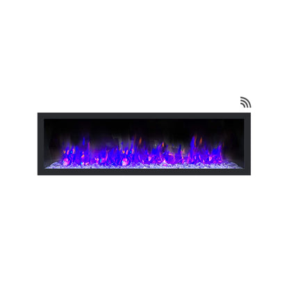 Dynasty Cascade 64" Smart Linear Electric Fireplace [DY-BTX64]