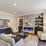 Dynasty Cascade 64" Smart Linear Electric Fireplace [DY-BTX64]