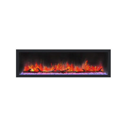 Dynasty Cascade 64" Smart Linear Electric Fireplace [DY-BTX64]