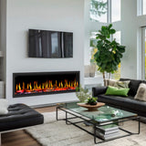Dynasty Tempo 76" Virtual Linear Electric Fireplace [DY-FVX76]