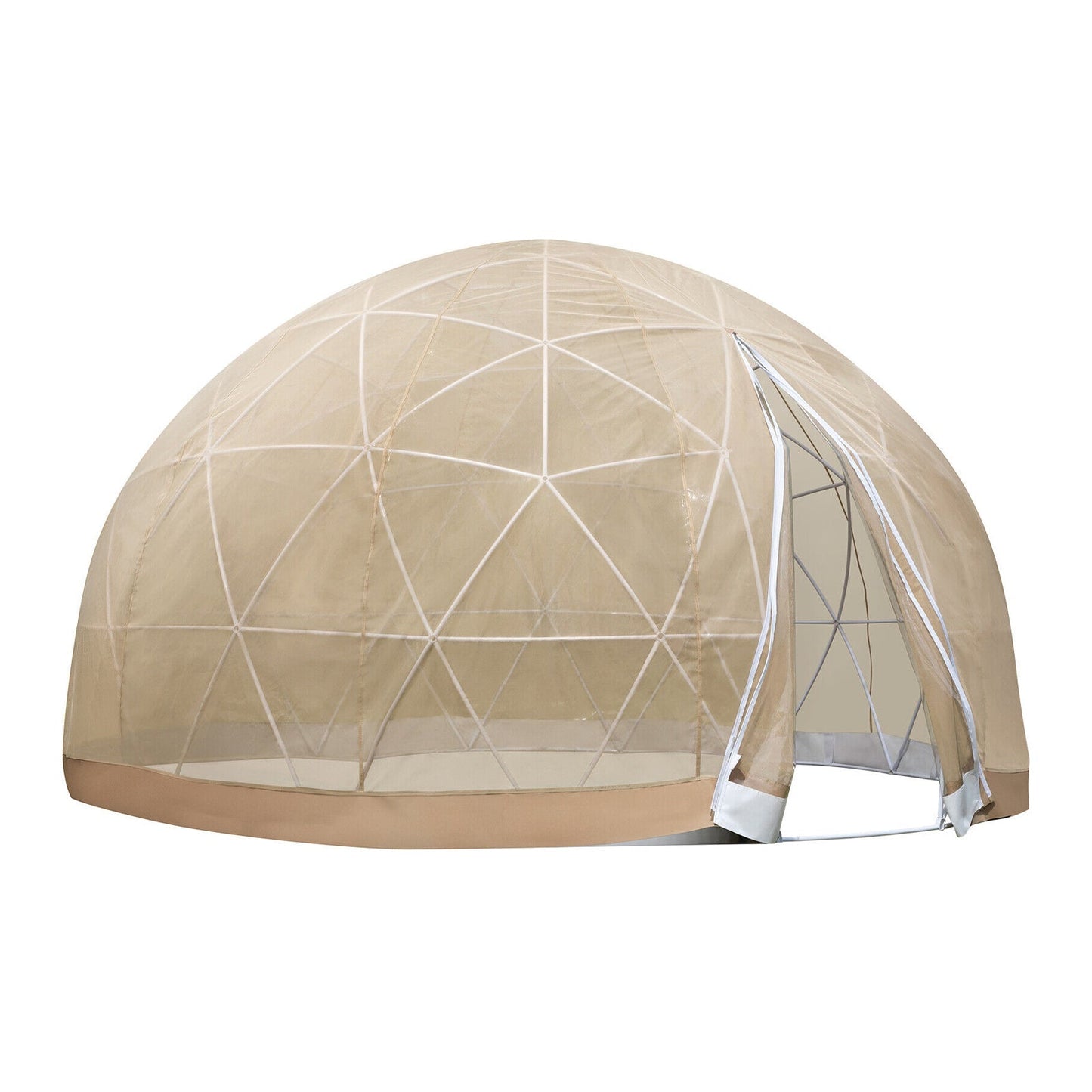 Extra Large 12FT Outdoor Igloo Garden Greenhouse Dome Tent – All‑Weather, UV‑Resistant, 10‑Person Capacity