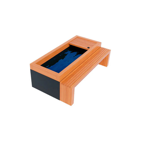 Medical Frozen 2 cold plunge tub with bar counter and step — photo 4