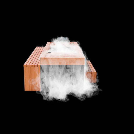 Medical Frozen 6 cold plunge tub with bar counter and heavy-duty step — photo 9