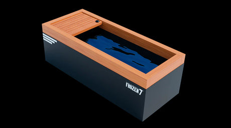 Medical Frozen 7 commercial cold plunge tub for up to 6 foot 6 inch users — photo 4